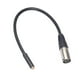 thumbnail image 1 of Cable de Estéreo / 3,5 Mm a XLR F / M, Cable de Micrófono de 30 Cm / 11,8 Pulgadas UNA CUTICAT Cable de micrófono estéreo de audio y video, 1 of 8