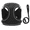 Black, variant on Cat Harness and Leash Escape Proof, Retractable Cat Leash Breathable Adjustable Vest Harnesses with Reflective Strip, Step-in Design & Night Safety