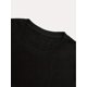 thumbnail image 4 of Women's "Too Cool to Pinch" Shamrock St. Patrick's Day T-Shirt - Casual Black Tee with Green Clover & Holly Design, Short Sleeves, Round Neck, 4 of 6