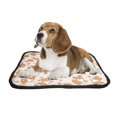 thumbnail image 2 of PKQWTM Cartoon Corgis Pattern Pet Dog Cat Bed Pee Pads Mat Cushion Potty Dogsblankets Crate Bed Kennel 20x24 inch, 2 of 3