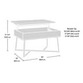 thumbnail image 4 of Sauder Canton Lane Lift Top Coffee Table, Brew Oak, 431214, 4 of 8