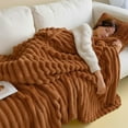 thumbnail image 1 of Thickened Plush Nap Blanket, Rabbit Plush Milk Velvet Cover Blankets, Fall Winter Weighted Fluffy Bed Throw Room Decor, Oversized Fuzzy Warm Couch Throws Gifts, 1 of 7