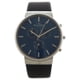 thumbnail image 1 of SKW6105 Chronograph Ancher Black Leather Strap Watch by Skagen for Men - 1 Pc Watch Skagen Skagen, 1 of 4