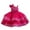 Hot Pink, variant on Bowknot Toddler Girls Dresses Ruffle Sleeveless One Shoulder Birthday Tulle Dress 2-3 Years,Pink