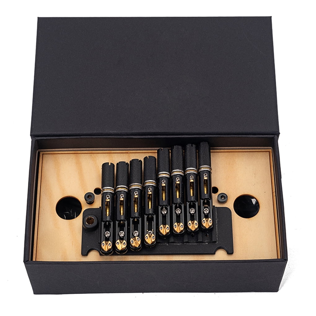 Toma 8string Electric Guitar Fretboard Decoration Tailpiece Tremolo Bridge with Screws Nuts