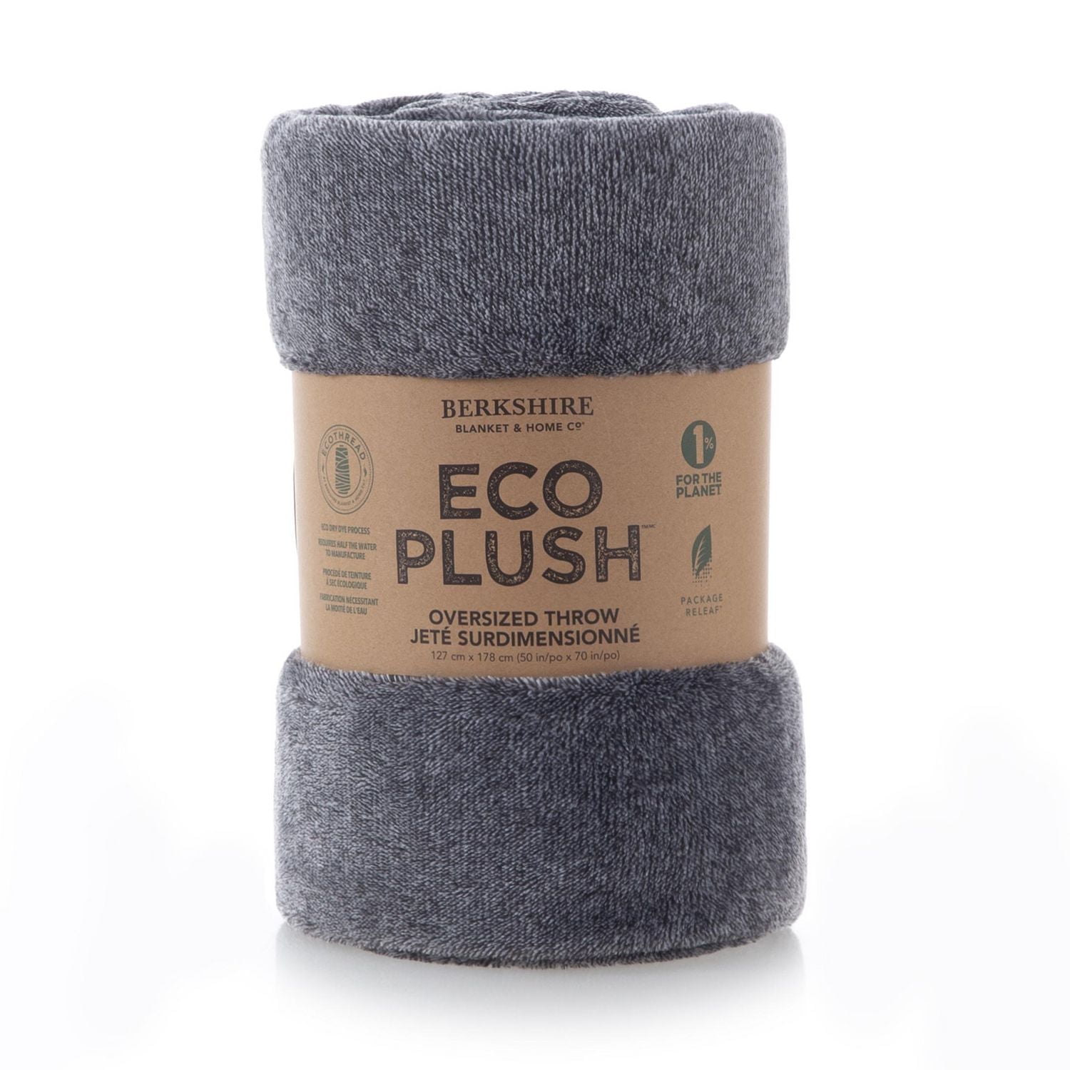 ECO PLUSH OVERSIZED THROW
