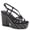 BLACK, variant on Azura Women's Tamar Wedge Sandal Shoe