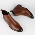 thumbnail image 3 of Men's Suede Leather Chelsea Ankle Boots, 3 of 12
