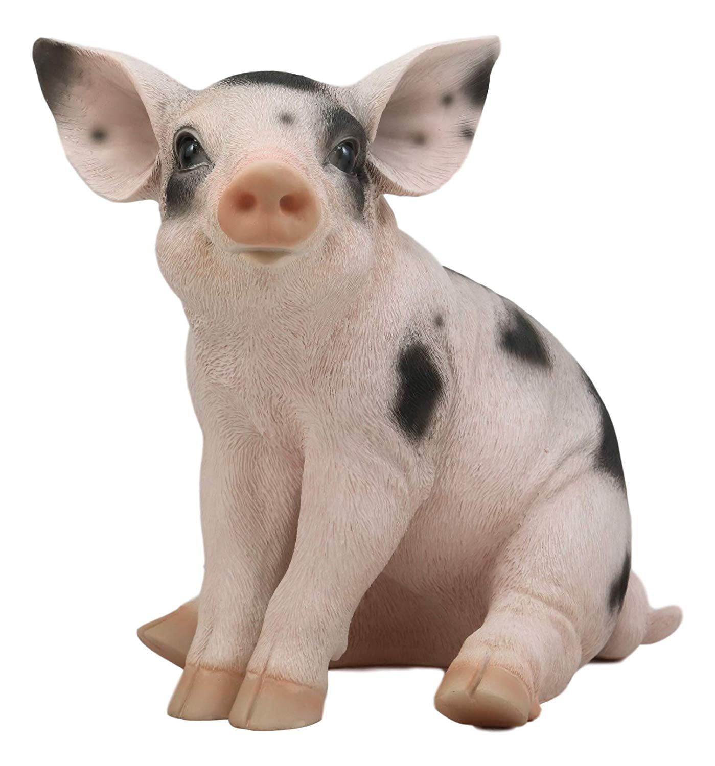 Garden Life Like Figurine Statue Home Standing Pig Large Cute Adorable 