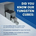 thumbnail image 3 of Tungsten Cube - 1.5" - One Kilogram, 3 of 7