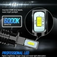 thumbnail image 6 of For Subaru Forester 2003-2005 6000K LED Headlights + Fog Lights Bulbs Combo 4pcs, 6 of 12