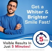 Plus White 5 Minute Speed Whitening System – Fast & Effective Teeth Whitening Gel & Professional Dental Tray & Dental Whitening Rinse