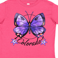 thumbnail image 4 of Inktastic Colorado State Butterfly and Flowers Boys or Girls Toddler T-Shirt, 4 of 5