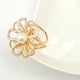 thumbnail image 3 of Guardurnaity Bufanda anillo elegante chal Clip oro plata bufandas hebilla con diamantes de imitación estilo moderno Heronsbill regalos para mujeres Type3 NO3, 3 of 6