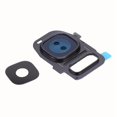 thumbnail image 3 of Lente de cámara de vidrio de repuesto para teléfono móvil + cubierta de marco para Samsung Galaxy S7/S7 Edge (negro), 3 of 8