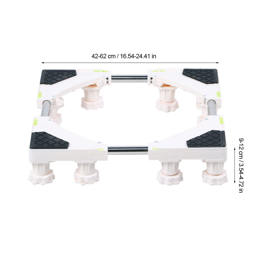 Peahefy Washing Machine Holder,Washing Machine Rack,12 Feet Washing