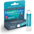 thumbnail image 2 of Breathe Clear Soothing Vapors Nasal Inhaler - Proprietary Blend Perfect for Stuffy Nose Relief / Portable Stick 4-Pack, 2 of 8