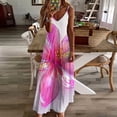 thumbnail image 4 of Flower Sleeveless Dress Women's Evening Dress Womans Clothing, 4 of 9