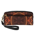 thumbnail image 1 of Cuir Portable Voyage Small Makeup Bag, Rangement Multifonctionnel Bag, Mystérieuse Rétro Abstrait Géométrie Crayon Cas, 1 of 4