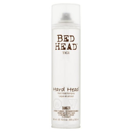 Tigi Bed Head Hard Head Hard Hold Hairspray, 10.6