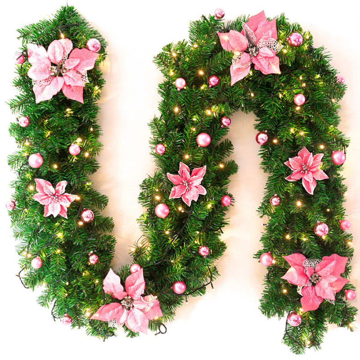 9 Ft Christmas Garland,Artificial Christmas Garland, Christmas