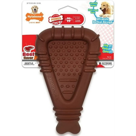 UPC: 0018214850151 | Nylabone Power Chew Arch Bone Dental Toy Beef Flavor