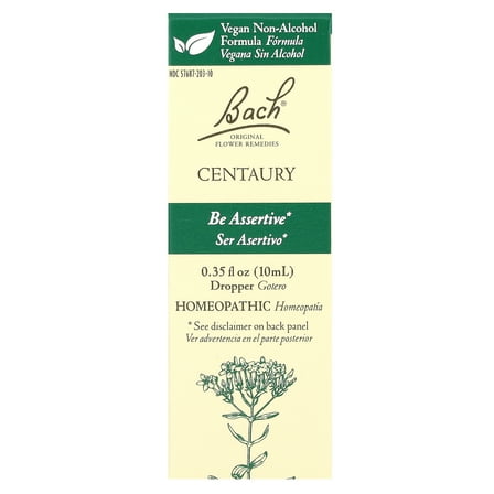 Bach Original Flower Remedies, Centaury , 0.35 fl oz (10 ml)