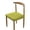 22#Green, variant on 4 Pcs Round Stool Covers, 16 inch Chenille Farbic Seat Cover, Elastic Quilted Chair Cushion Slipcovers, Stretch Washable Round Seat Protector, Removable Bar Stool Cover, Indoor Furniture Seat Sleeve