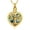 Gold, variant on Tree of Life Necklace for Women Men Family Tree Necklace Dainty Pendant Abalone shell Cremation Jewelry for Human / Pet Memorial Ashes Pendant