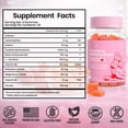 thumbnail image 3 of BFQN Creatine Monohydrate Gummies – Support Strength & Muscle Recovery, Vegan, Non-GMO, Strawberry, 90 Count, 3 of 9