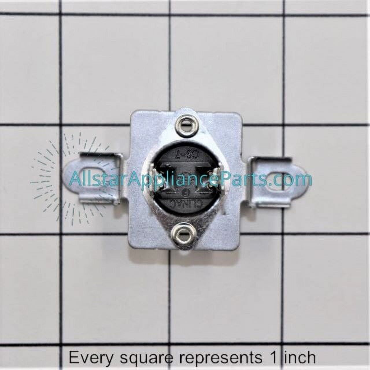 LG 6931EL3003D Thermal Fuse Dryer, 1, Silver