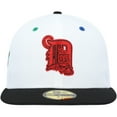thumbnail image 2 of Men's New Era White/Black Detroit Tigers 2005 MLB All-Star Game Primary Eye 59FIFTY Fitted Hat, 2 of 6