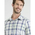 thumbnail image 4 of George Men's and Big Men's Button Up Commuter Shirt with Short Sleeves, Sizes S-3XL, 4 of 4