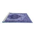 thumbnail image 2 of Ahgly Company Machine Washable Indoor Rectangle Persian Blue Traditional Area Rugs, 4' x 6', 2 of 4
