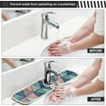 thumbnail image 4 of Coolnut Vintage Mandala Sink Splash Guard for Faucet 2 Packs Faucet Absorbent Mats, Ethnic Style Faucet Handle Drip Catcher Quickly Drying Mat for Kitchen Counter Bathroom RV, 14.9"x5.5", 4 of 7