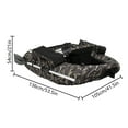 thumbnail image 5 of Inflatable Fishing Boat for Adults, Portable River Lake Dinghy Boat 286LBs Load Capacity Camouflage, 5 of 9