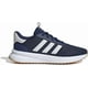 thumbnail image 3 of Ad-id-as Men's X_PLR Path Sneaker, Dark Blue/White/Gum, 11.5, 3 of 6