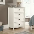 thumbnail image 3 of Sauder, 4 Drawer Chest, Soft White Finish, 416976, 3 of 4