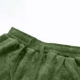 thumbnail image 6 of Boys Sweatpants Straight Open Bottom Pants Elastic Waist Athletic Joggers Casual Sweat Pant with Pockets Army Green 5-6 Years, 6 of 7