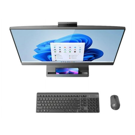Lenovo - IdeaCentre AIO 5i 27" Touch-Screen All-In-One - Intel Core i5 - 8GB Memory - 512GB Solid State Drive - Storm Gray