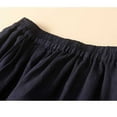 thumbnail image 4 of USSUMA Women'S Skirts Midi Skirt Solid Color Printed High-Elastic Mid-Calf Skirt Trendy Skirts Comfortable Skirts Birthday Up to 45% off Navy Skirt for Women XXL, 4 of 4