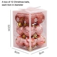 thumbnail image 2 of Bolas de adorno para árbol de Navidad, bola de Navidad decorada, 2 of 5