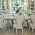 thumbnail image 5 of Michael Amini Platine de Royale Rectangular Wood Dining Table - Champagne Ivory, 5 of 8