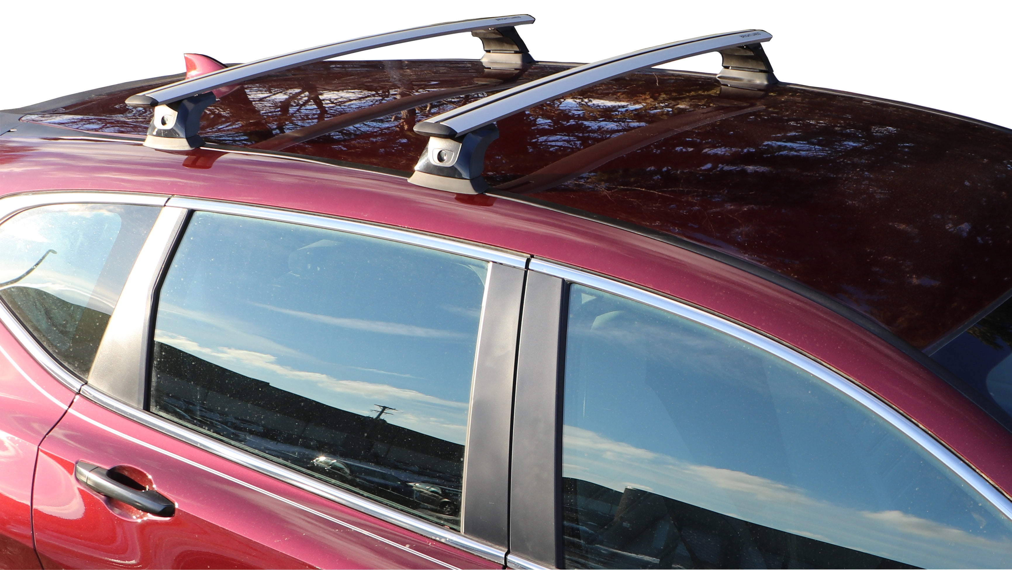 BRIGHTLINES Heavy Duty Anti-Theft Premium Aluminum Bars Roof Rack Crossbars Compatible with 2012-2026 Honda CRV Without Roof Rails