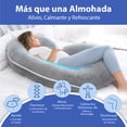 thumbnail image 2 of Almohada de Embarazo Magma Life ML21ALC Lateral Cuerpo Completo, 2 of 5