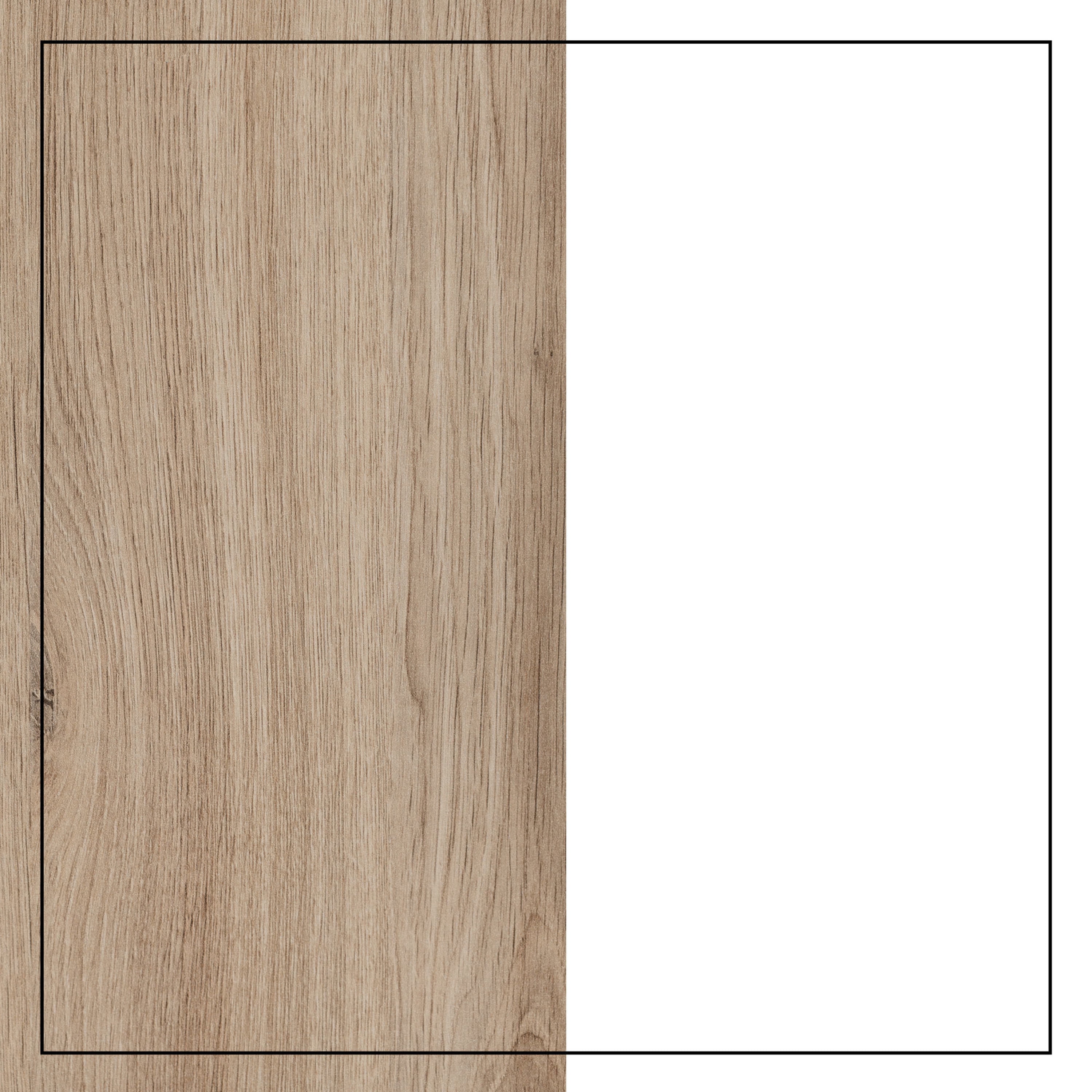South Shore Cotton Candy 4-Drawer Dresser, Pure White and Rustic Oak
