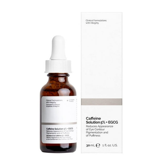 Suero Facial The Ordinary Solución Cafeína 5% + EGCG 30ml