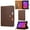 Brown, variant on TECH CIRCLE for iPad Mini 8.3" (A17 Pro), iPad Mini 6 8.3" (6th Gen) Smart Folio Case, Auto Sleep Wake, Built-in Stand, Pencil Holder, Card Slots, Cash Slots, Classic PU Leather Flip Cover, Brown