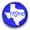 Blue, variant on Snap Jewelry 18MM Texas Home Ginger Charm Button in Brown