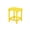 Lemon, variant on 18" Square Outdoor Side Table, Heavy-Duty Weather-Resistant All-Weather Patio End Table for Garden, Deck, Beach & Balcony (Sustainable Durable HDPE Material, Maintenance-Free)